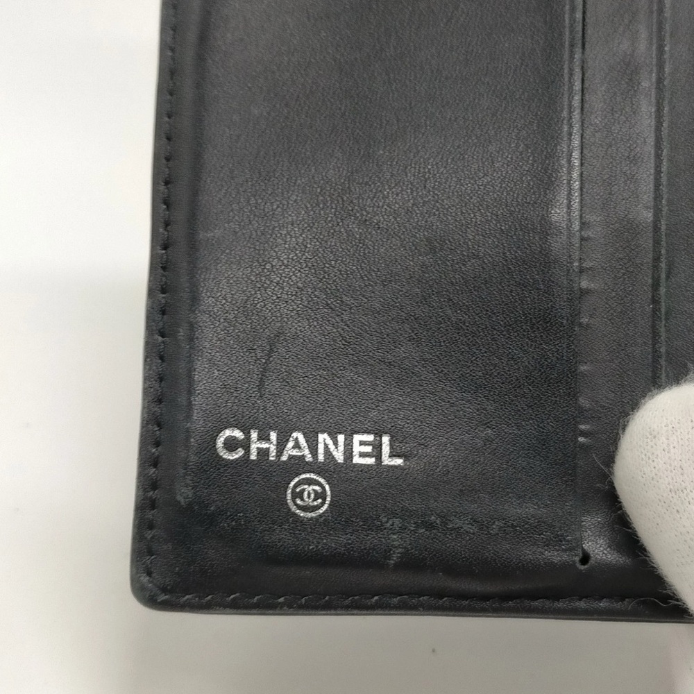 CHANEL Black Caviar Skin Leather Wallet - Picture 5 of 9